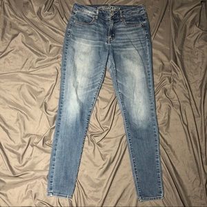 AE High Rise Jegging Size 4 Regular